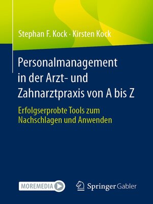 cover image of Personalmanagement in der Arzt- und Zahnarztpraxis von a bis Z